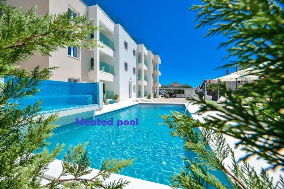 Luxury Apartment Arta-2 With Heated Pool And Jacuzzi Bibinje Eksteriør bilde